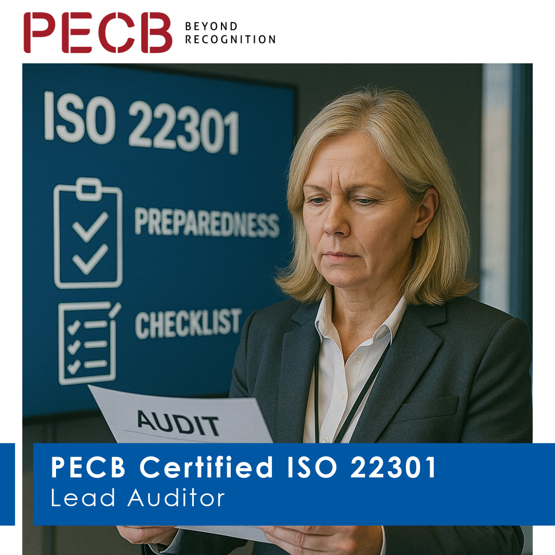Certified ISO 22301 Lead Auditor